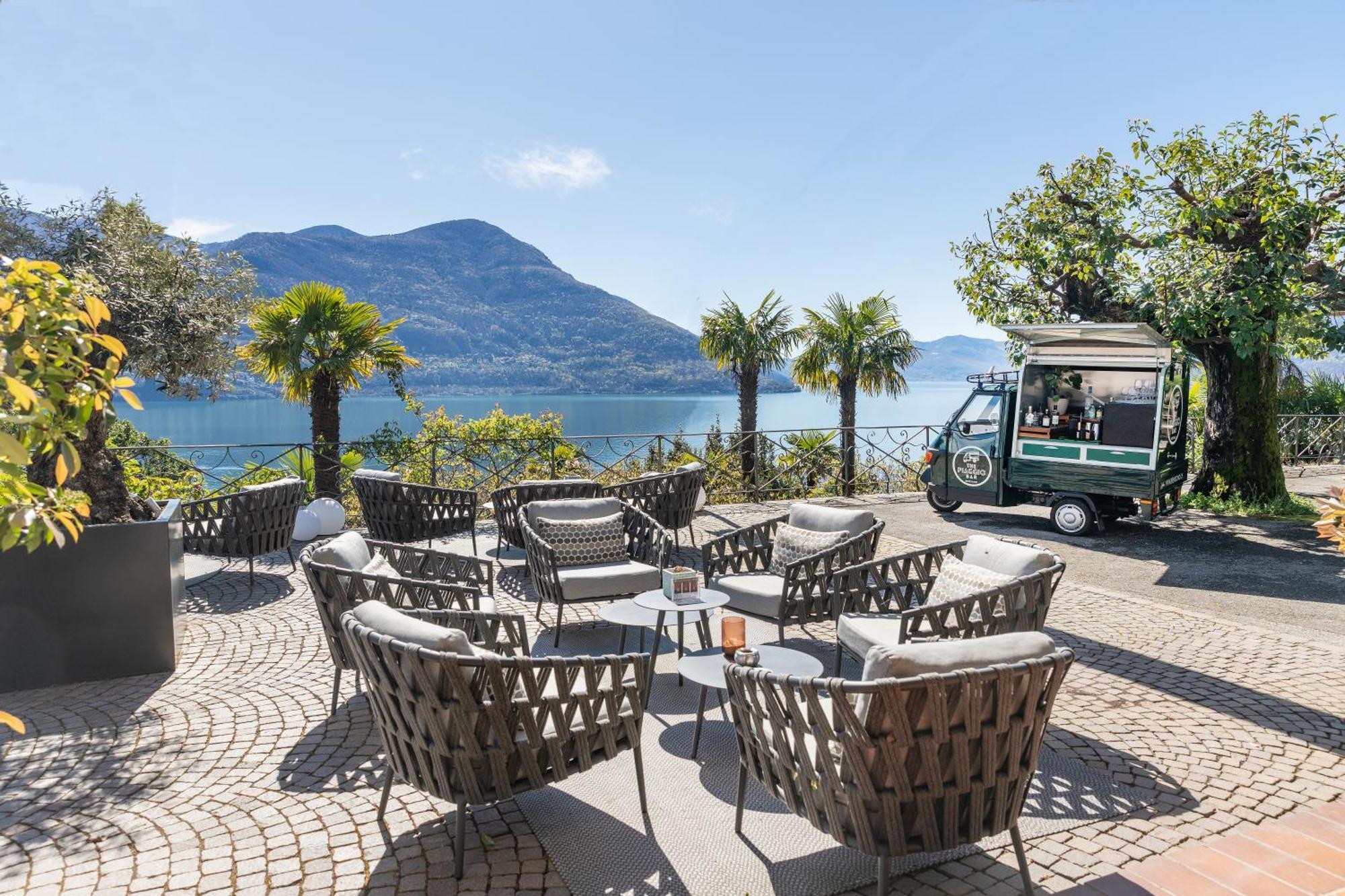 Parkhotel Brenscino Брисаго Екстериор снимка