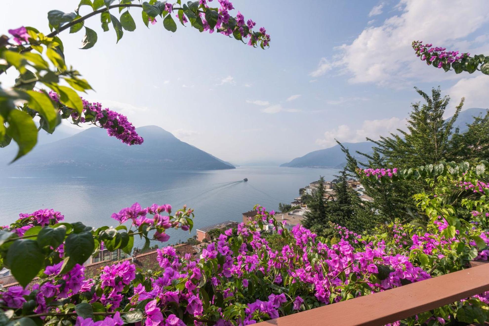 Parkhotel Brenscino Брисаго Екстериор снимка