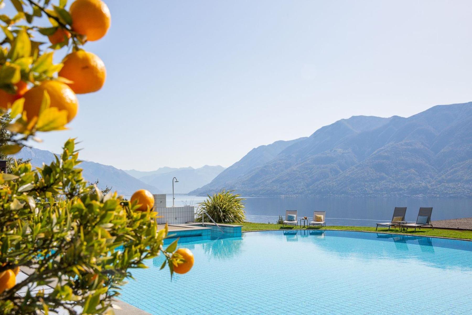 Parkhotel Brenscino Брисаго Екстериор снимка